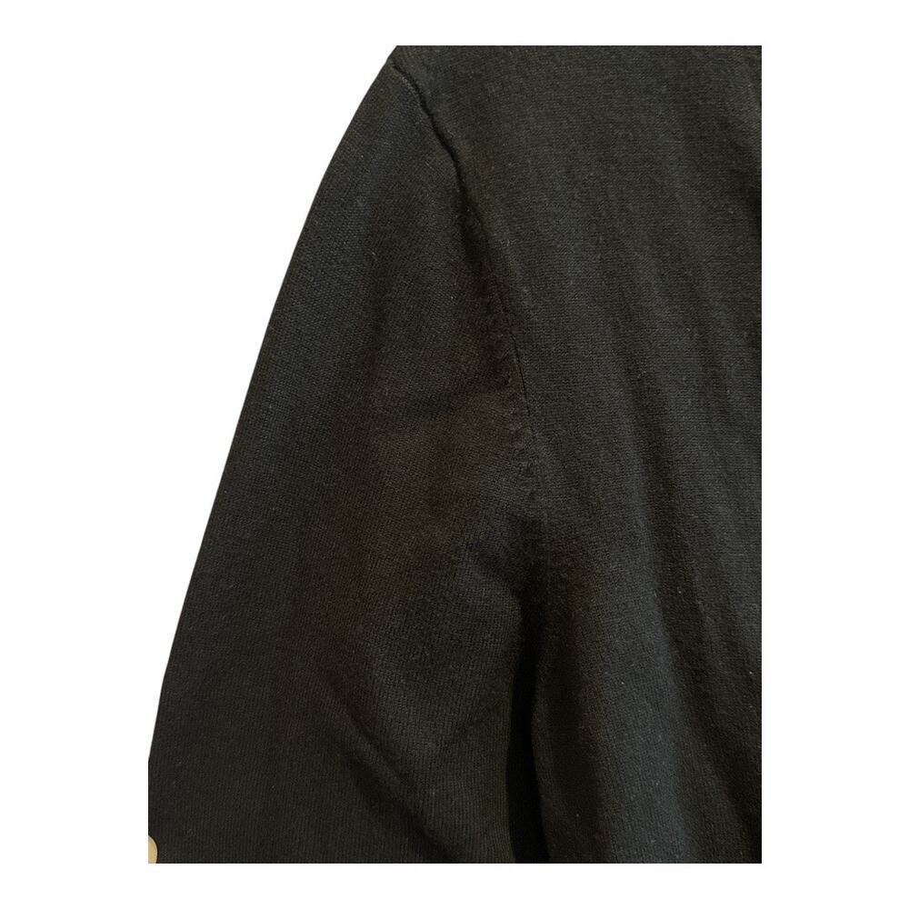 Apostrophe Black Cardigan Size Large - Picture 4 of 6